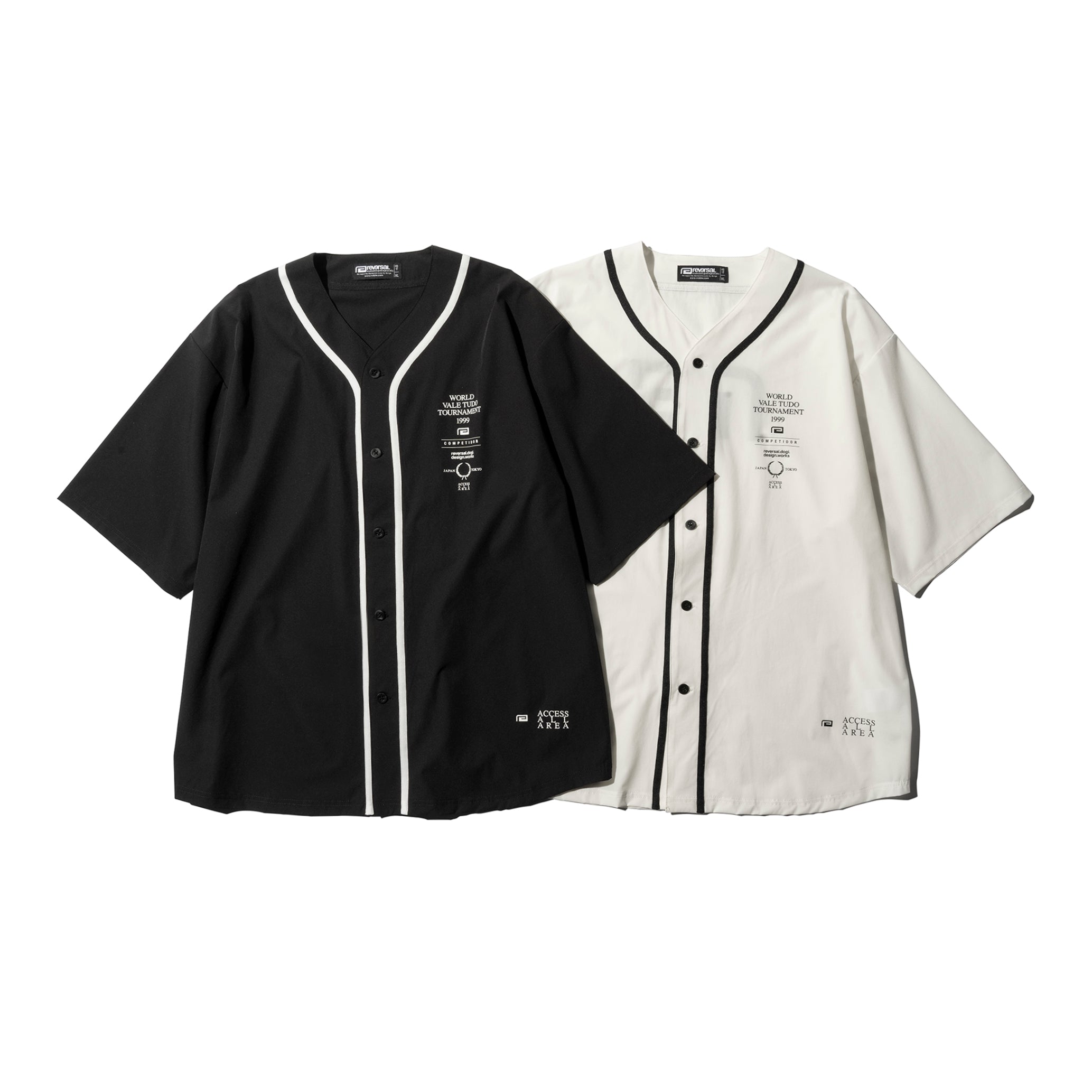 4WAY Dry Baseball Jersey Black / S