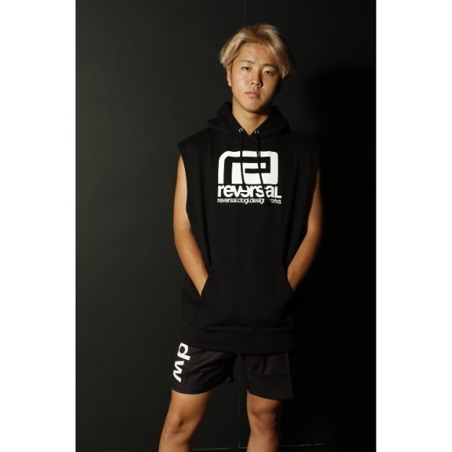 Big Mark Sleeveless Hoodie-Reversal RVDDW-ChokeSports