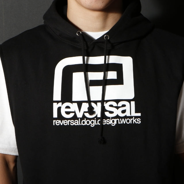 Big Mark Sleeveless Hoodie-Reversal RVDDW-ChokeSports