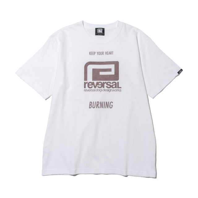 Burning Big Mark T-Shirt-Reversal RVDDW-ChokeSports