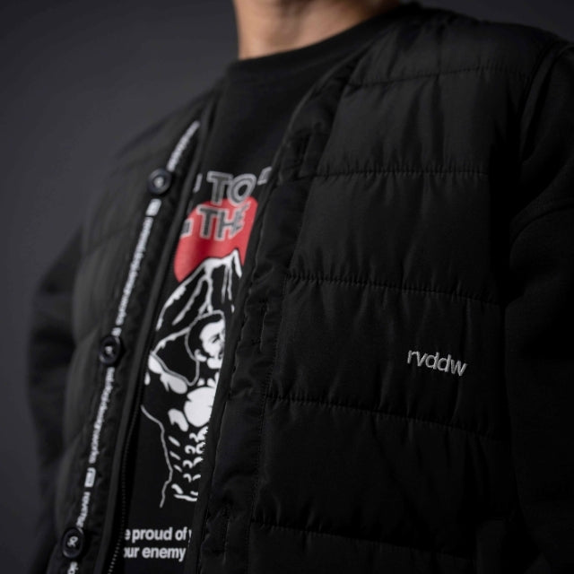 Collarless Puffer Vest-Reversal RVDDW-ChokeSports