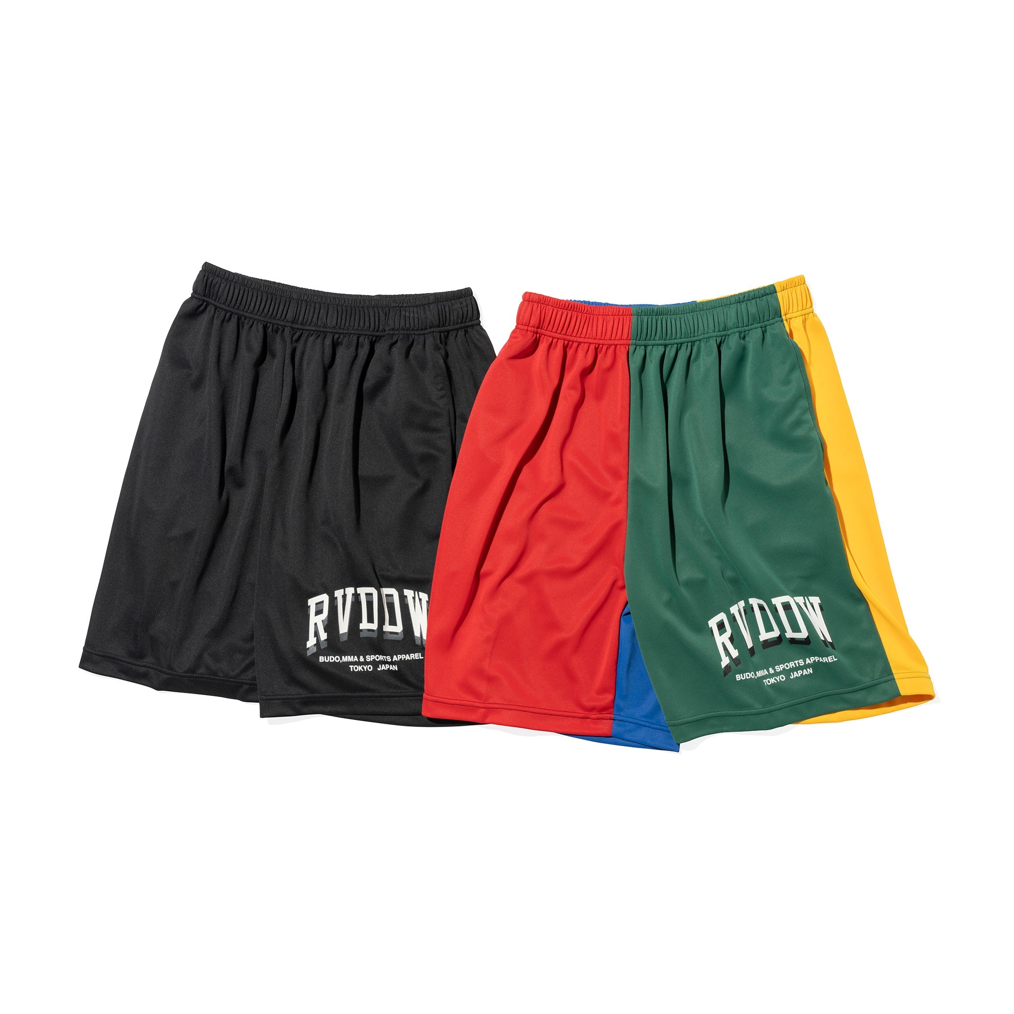 Double Logo Jersey Shorts-Reversal RVDDW-ChokeSports