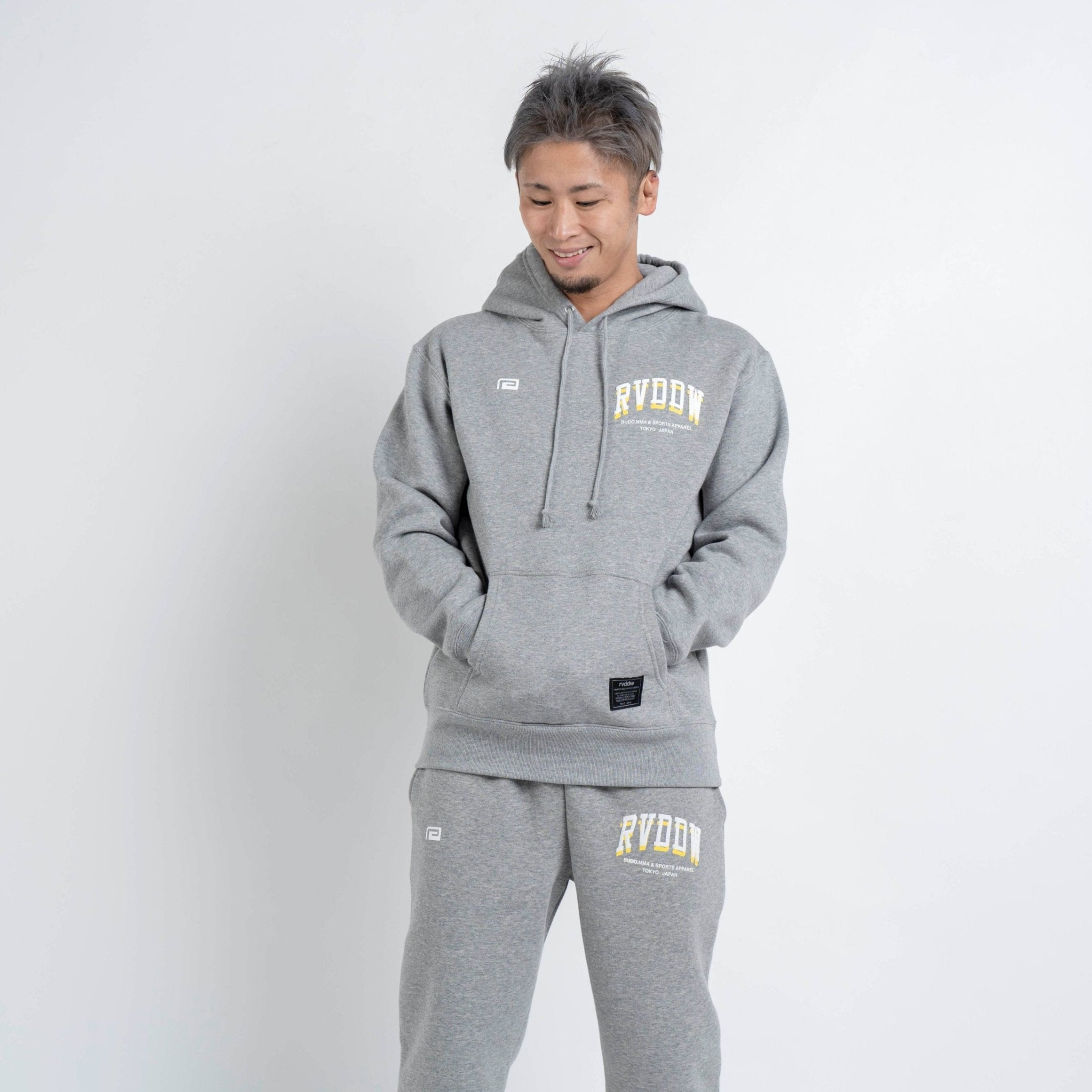 Double Logo Sweat Hoodie-Reversal RVDDW-ChokeSports