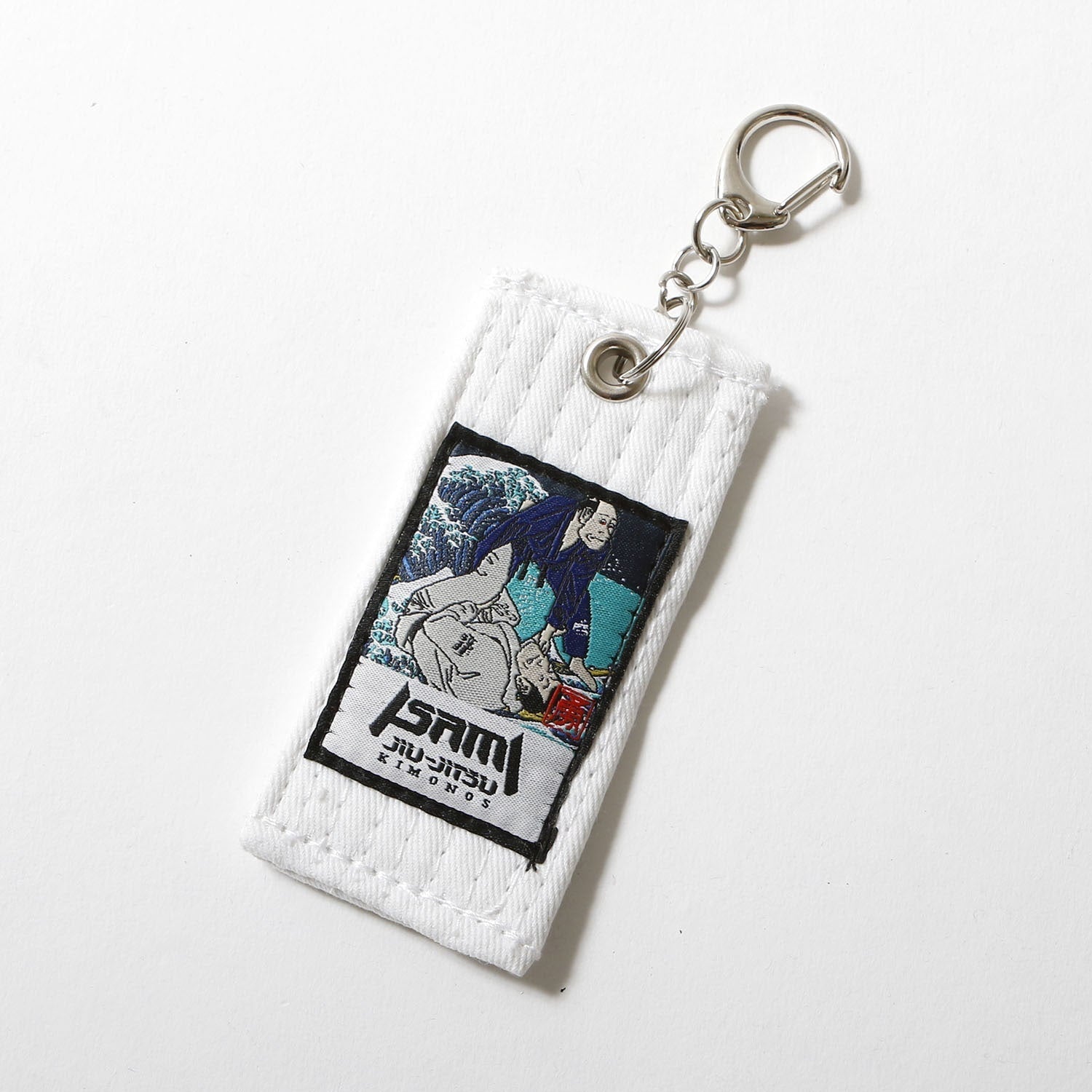 Jiu-Jitsu Ukiyoe Keychain-Isami-ChokeSports