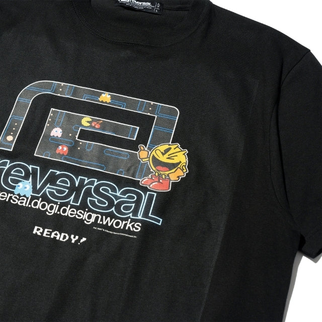 Pac-Man Neon Tube T-Shirt-Reversal RVDDW-ChokeSports