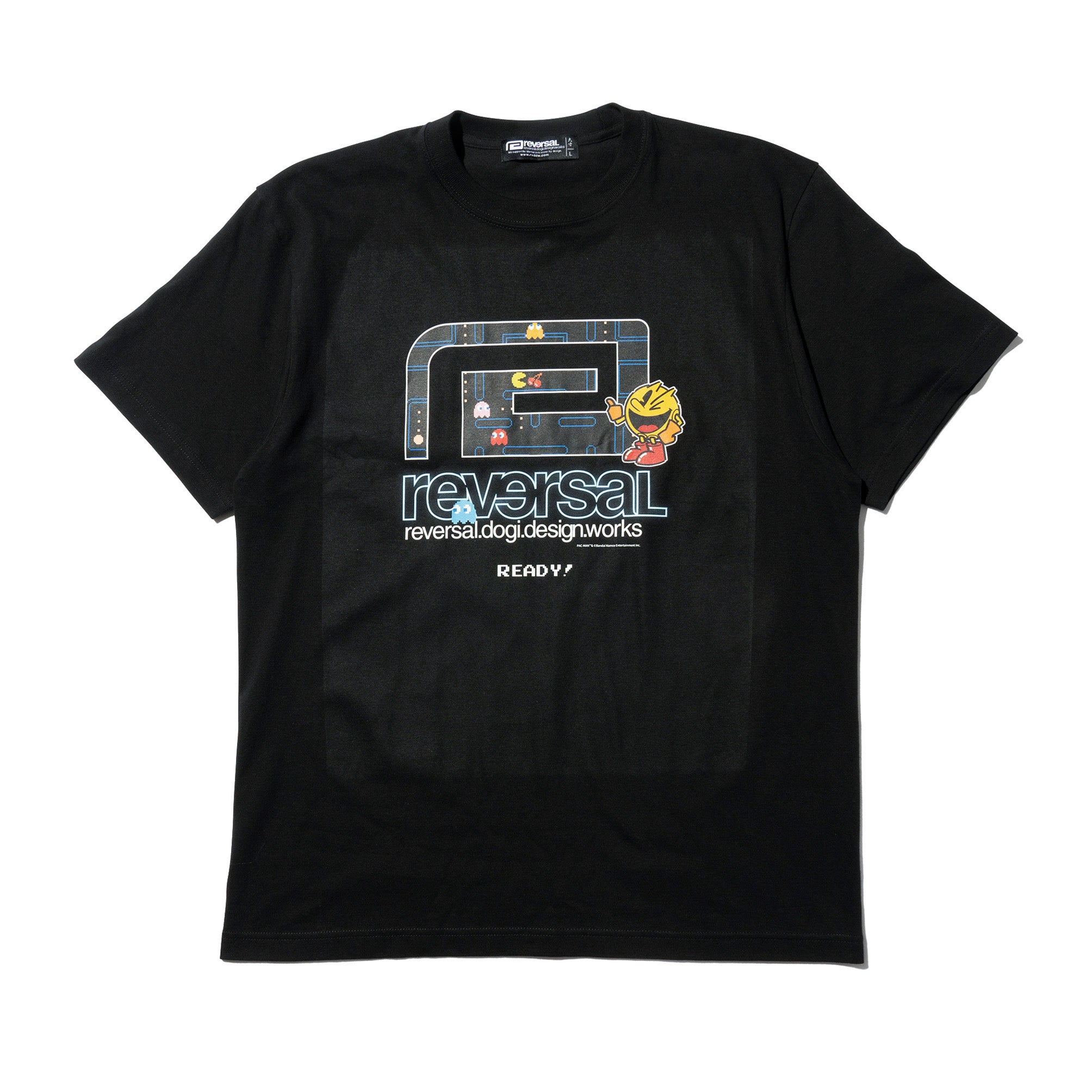 Pac-Man Neon Tube T-Shirt-Reversal RVDDW-ChokeSports