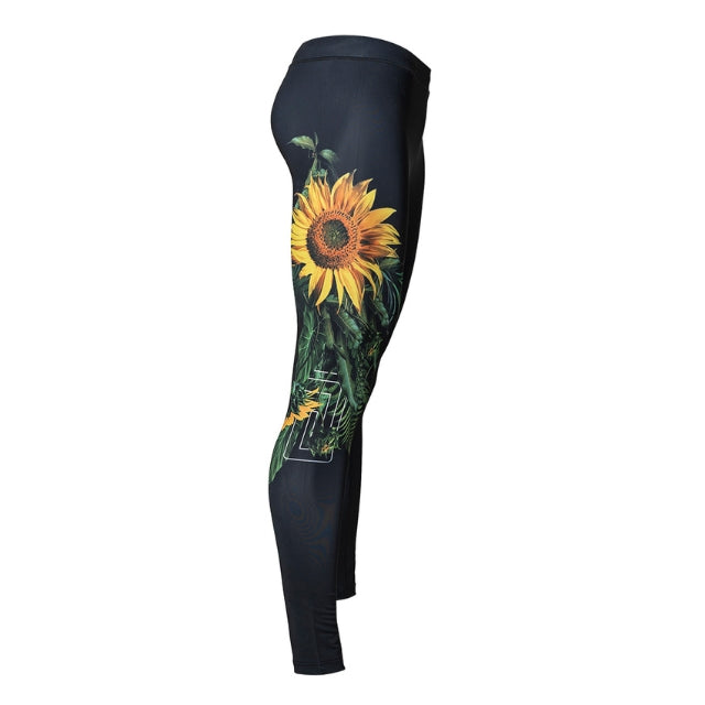 Sunflower Long Spats Compression Pants from RVDDW Japan