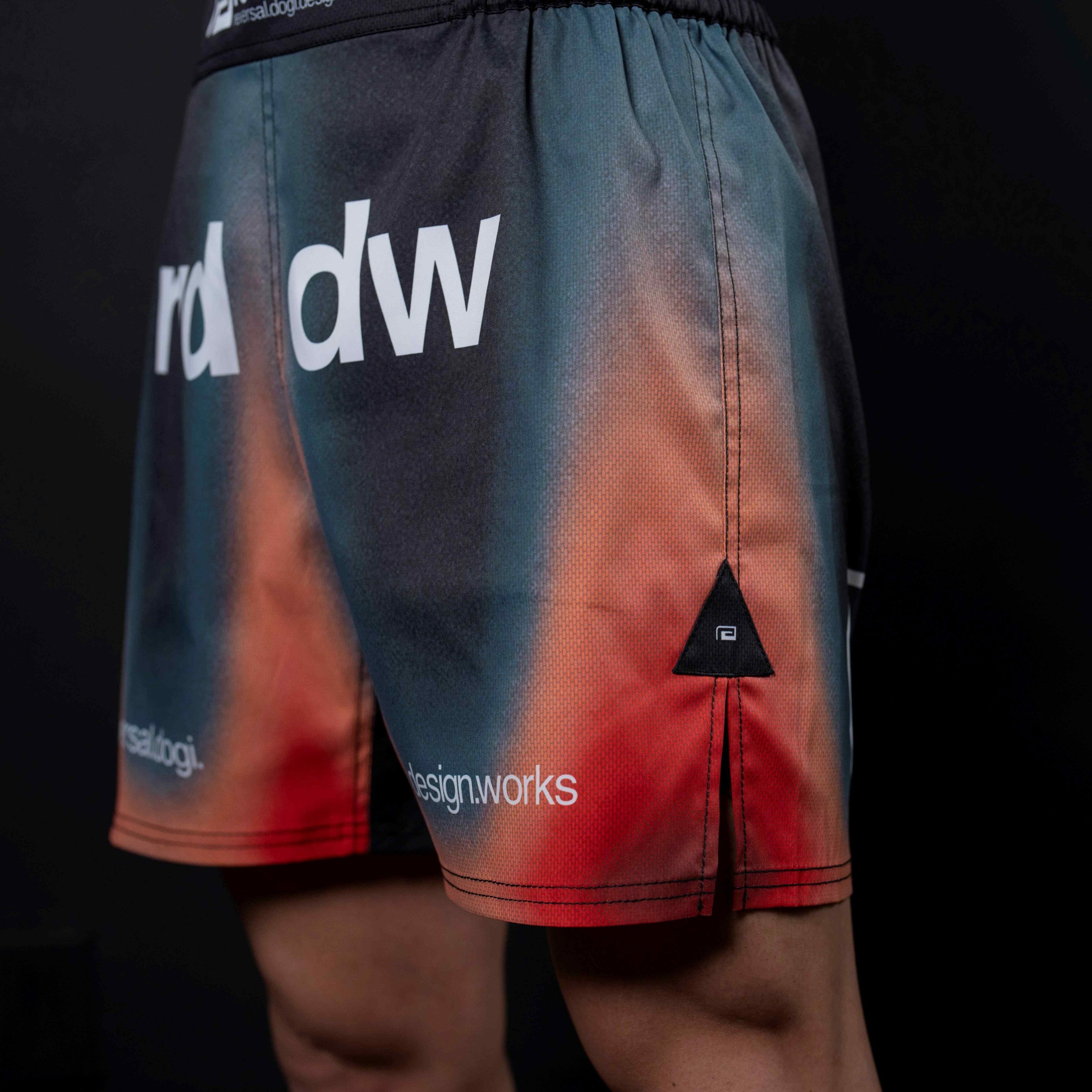 Thermography Fight Shorts-Reversal RVDDW-ChokeSports