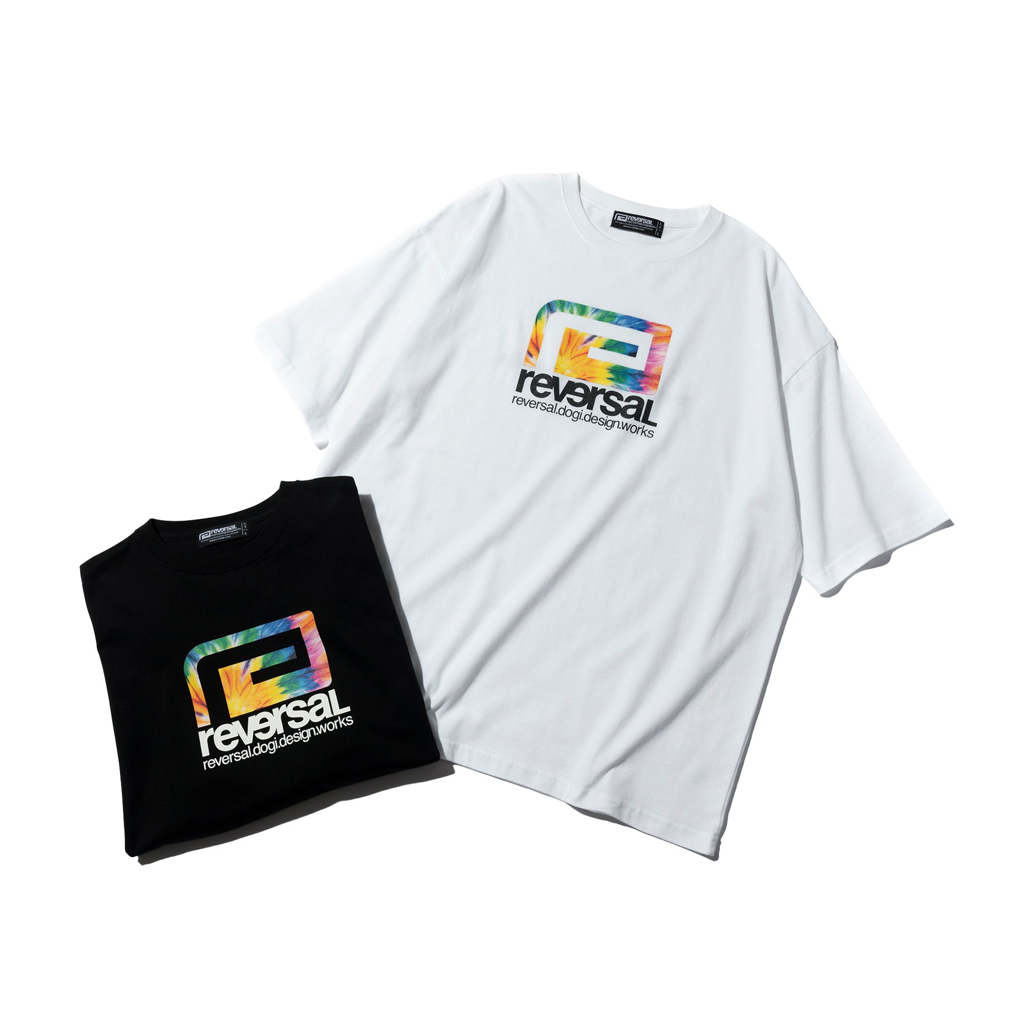 Tie Dye Oversized Big Mark T-Shirt-Reversal RVDDW-ChokeSports