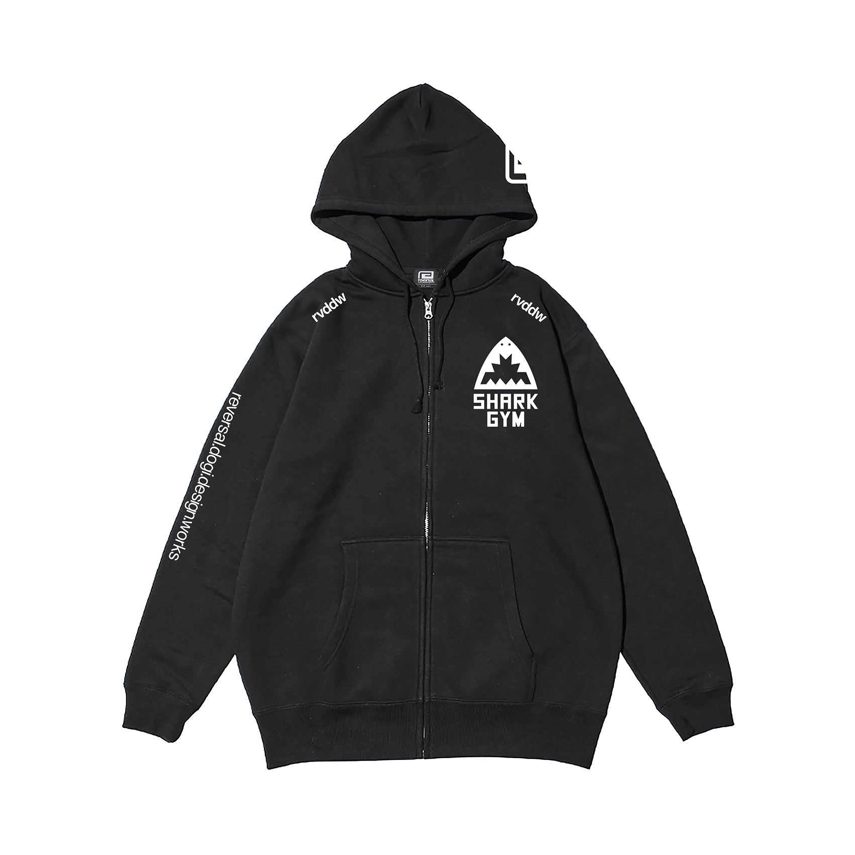 RVDDW Shark Gym Zip Hoodie-Reversal RVDDW-ChokeSports