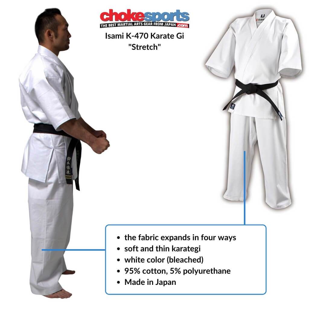 Isami Karate Gi Stretch-Isami-ChokeSports