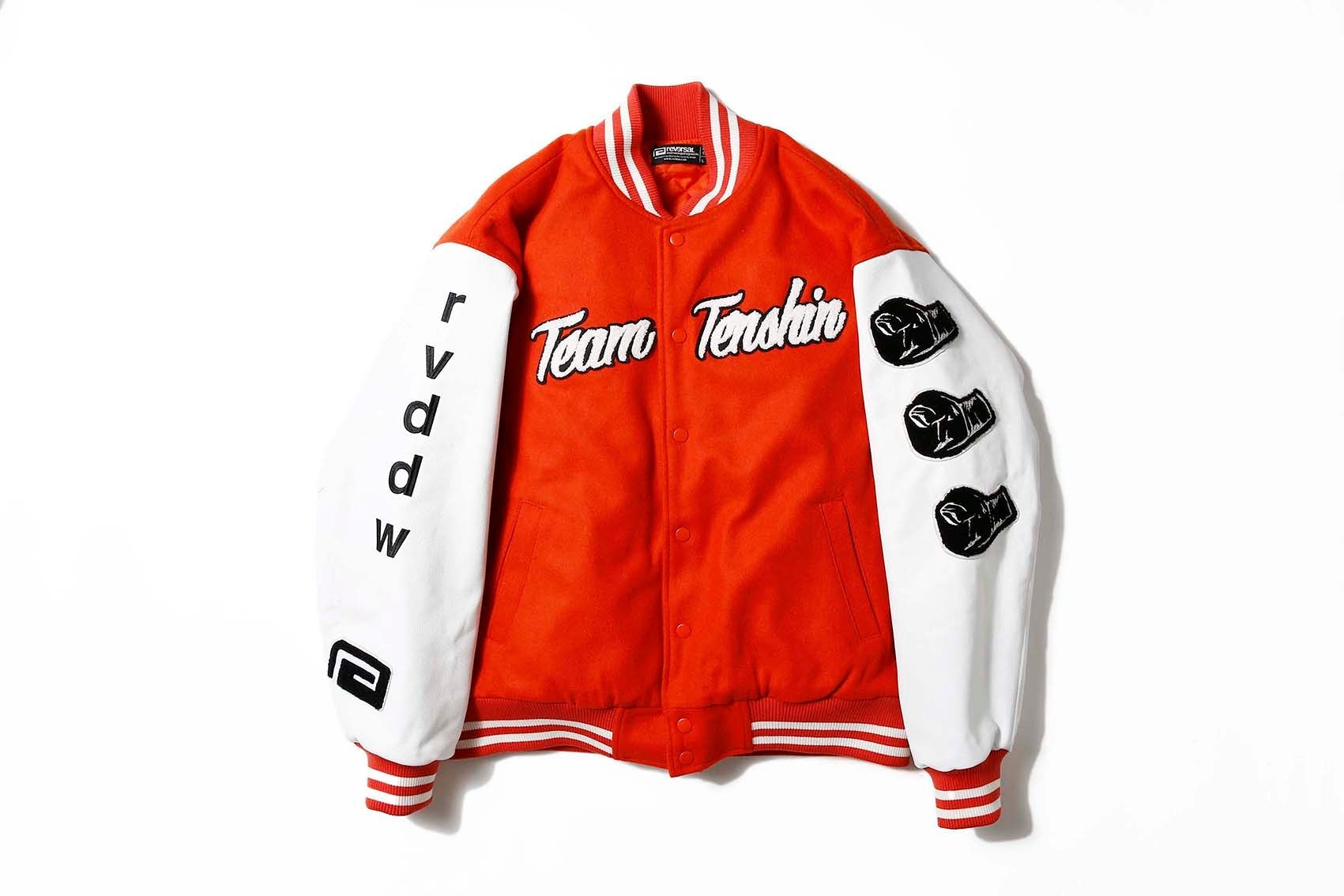 Team Tenshin Varsity Jacket Orange / M